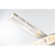 Elegant Lighting Ari 3-Bar Pendant in Chrome
