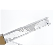 Elegant Lighting Ari 3-Bar Pendant in Satin Gold