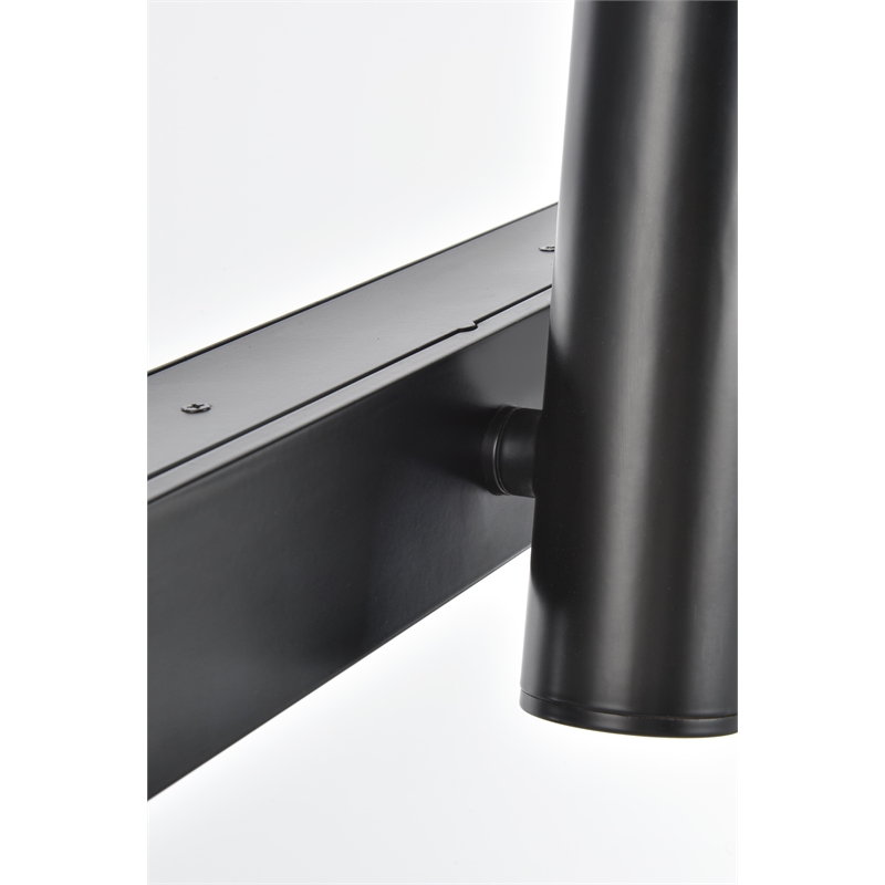 Elegant Lighting Ari 4-Bar Pendant in Black