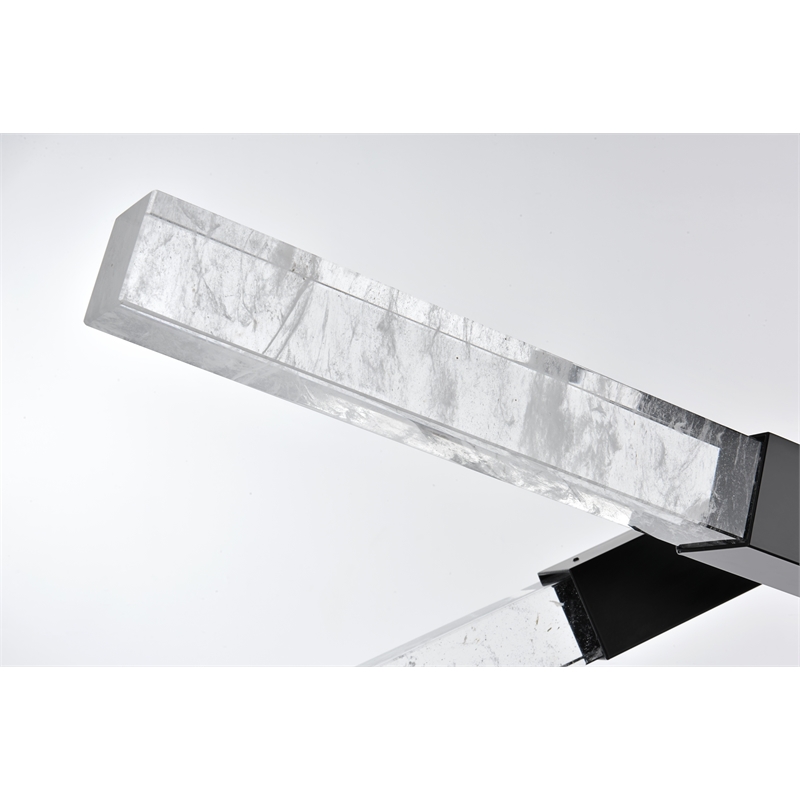 Elegant Lighting Ari 6-Bar Pendant in Black