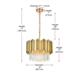 Elegant Lighting Willow 16