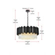 Elegant Lighting Willow 24