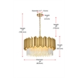 Elegant Lighting Willow 24