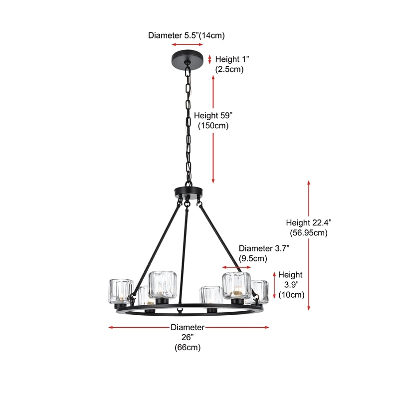Elegant Lighting Cadence 26