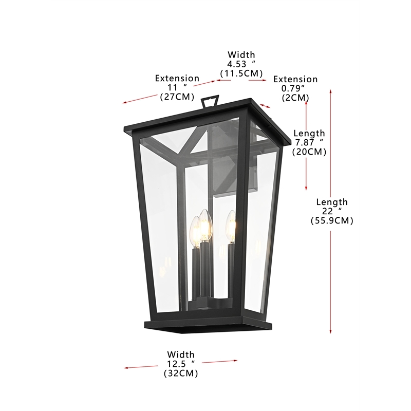 Elegant Lighting Berks 12.5