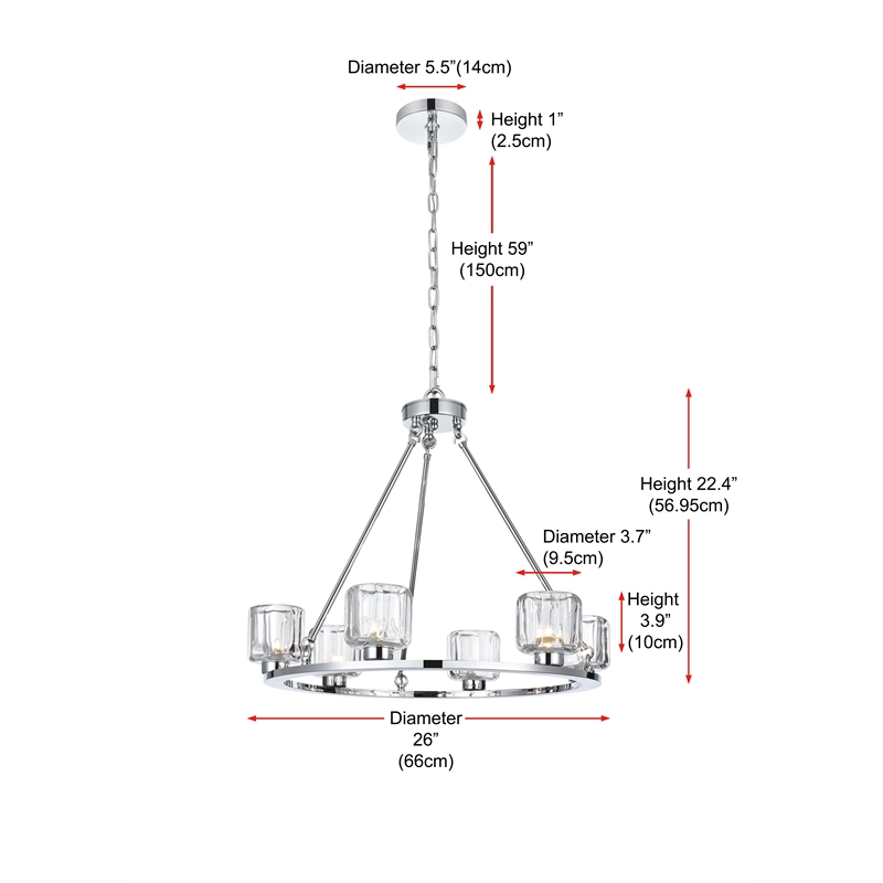 Elegant Lighting Cadence 26