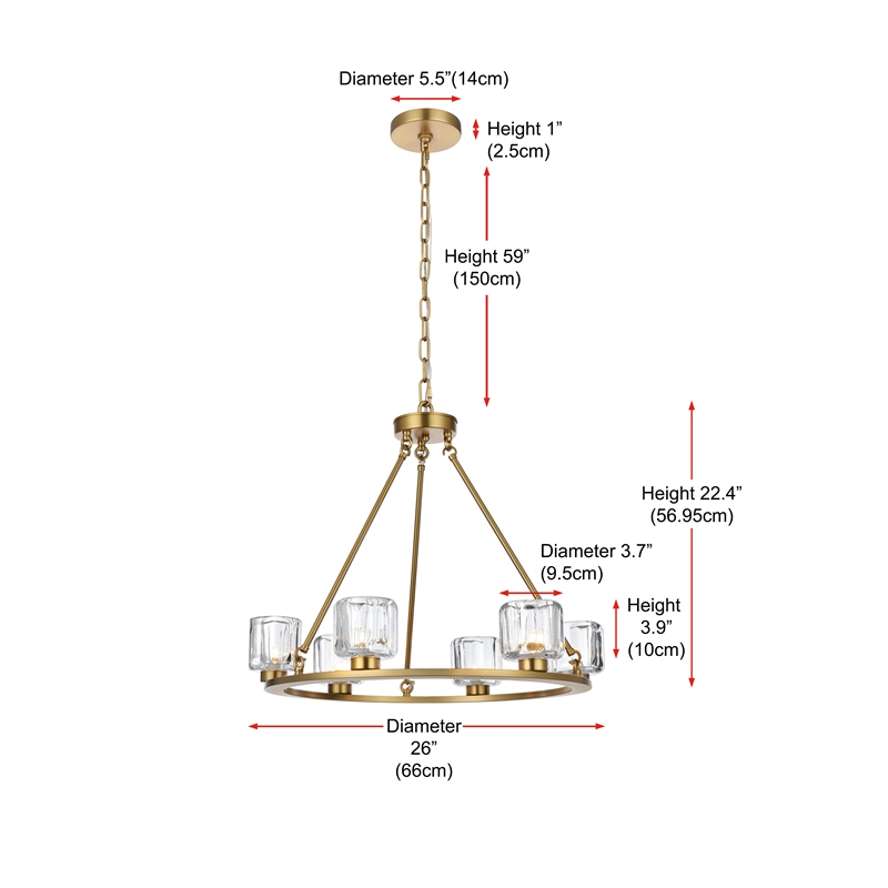 Elegant Lighting Cadence 26