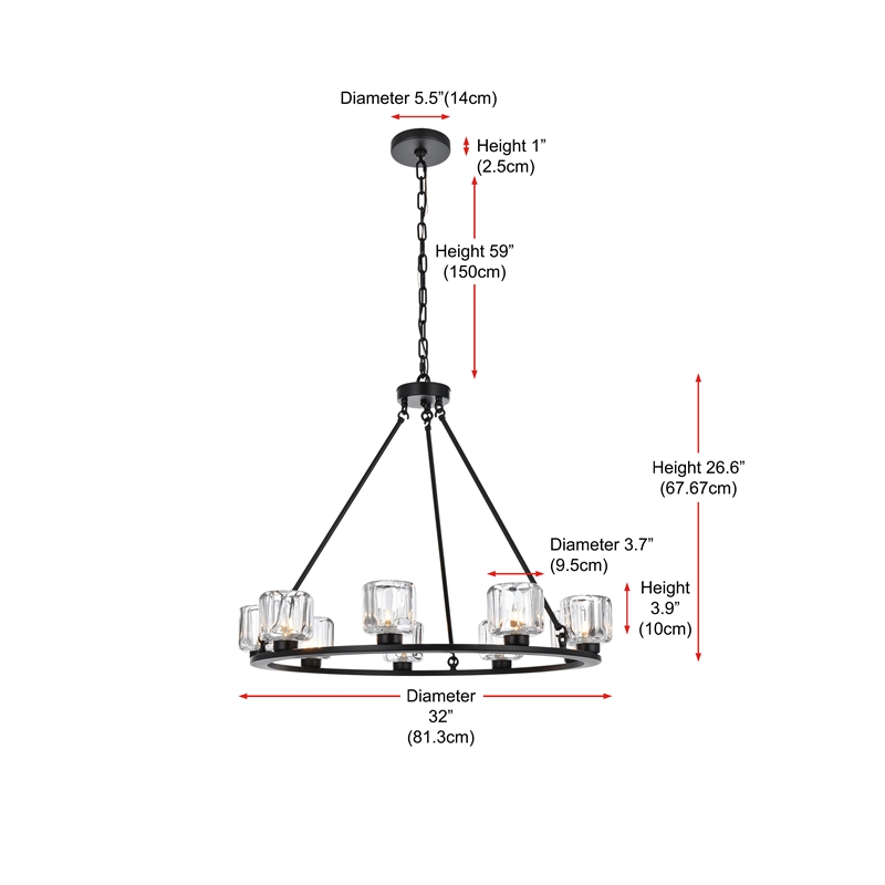 Elegant Lighting Cadence 32