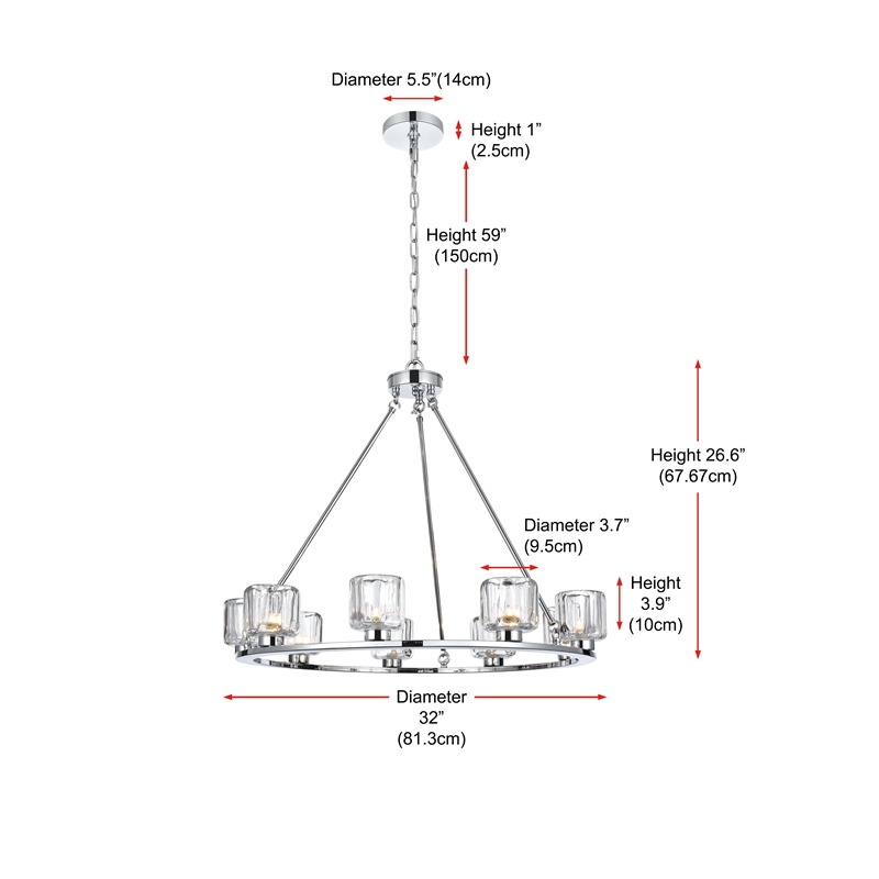 Elegant Lighting Cadence 32