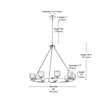 Elegant Lighting Cadence 36