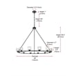 Elegant Lighting Cadence 48