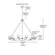 Elegant Lighting Cadence 48
