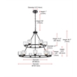 Elegant Lighting Cadence 36