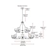 Elegant Lighting Cadence 36