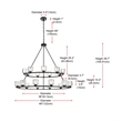 Elegant Lighting Cadence 48