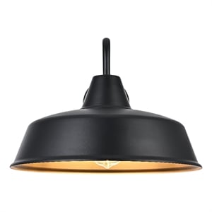 Elegant Lighting Tinsley 20&quot Outdoor Wall Sconce in Black