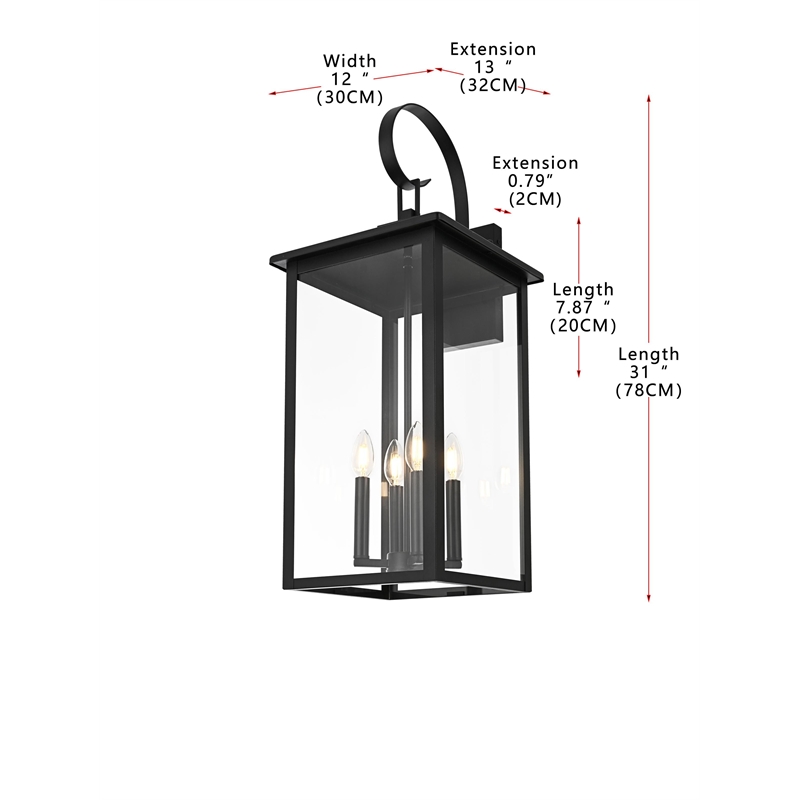 Elegant Lighting Carisle 12