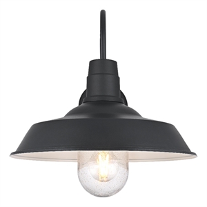 Elegant Lighting Rayan 14&quot Outdoor Wall Sconce in Black