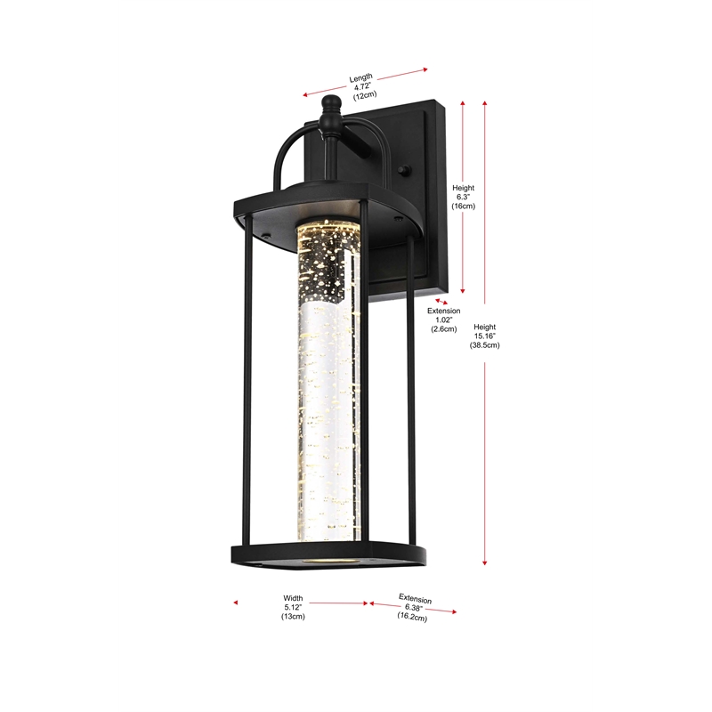 Elegant Lighting Zev 15