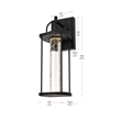 Elegant Lighting Zev 15