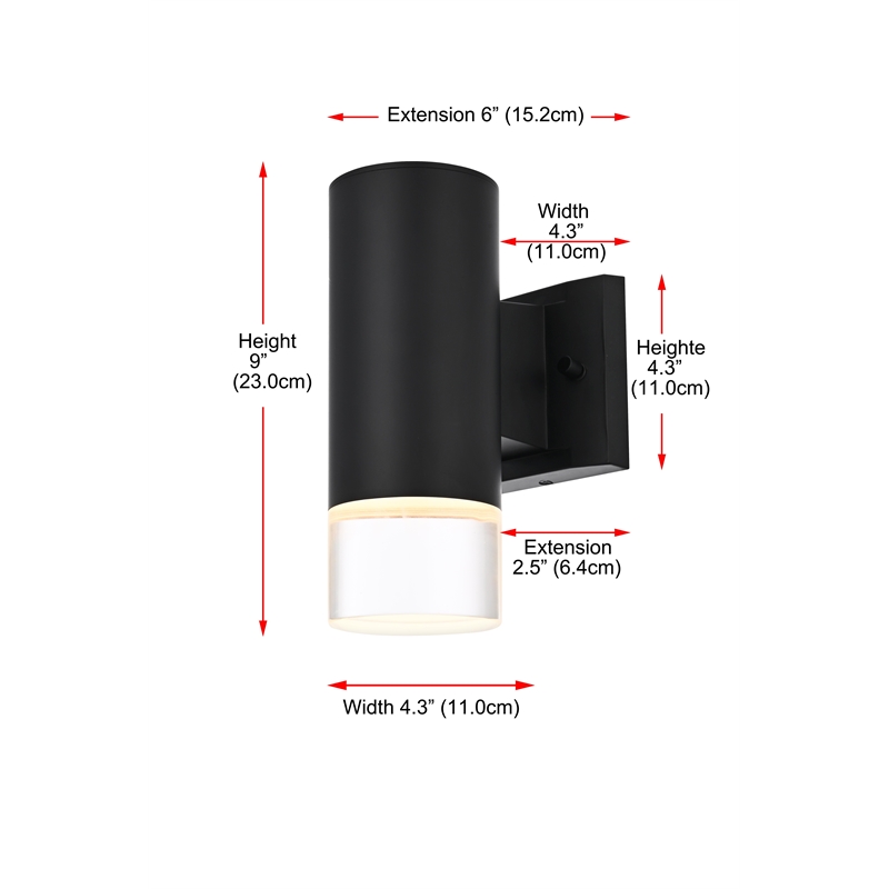 Elegant Lighting Jase 5