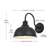 Elegant Lighting Aron 9.5