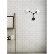 Elegant Lighting Cavoli 2 Lights Black Wall Sconce
