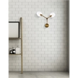 Elegant Lighting Cavoli 2 Lights Brass Wall Sconce