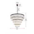Elegant Lighting Harlow 48
