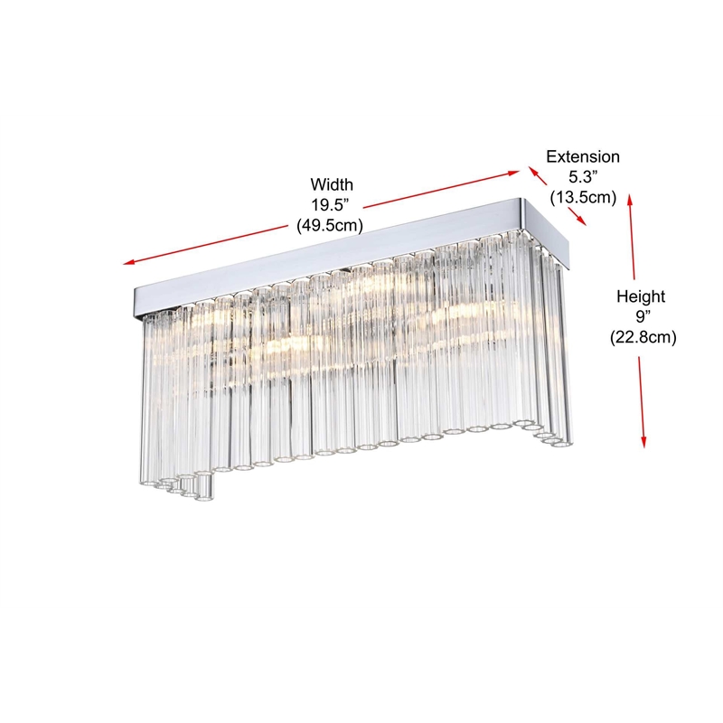 Elegant Lighting Harlow 19