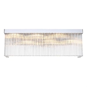 Elegant Lighting Harlow 26&quot Wall Sconce in Chrome