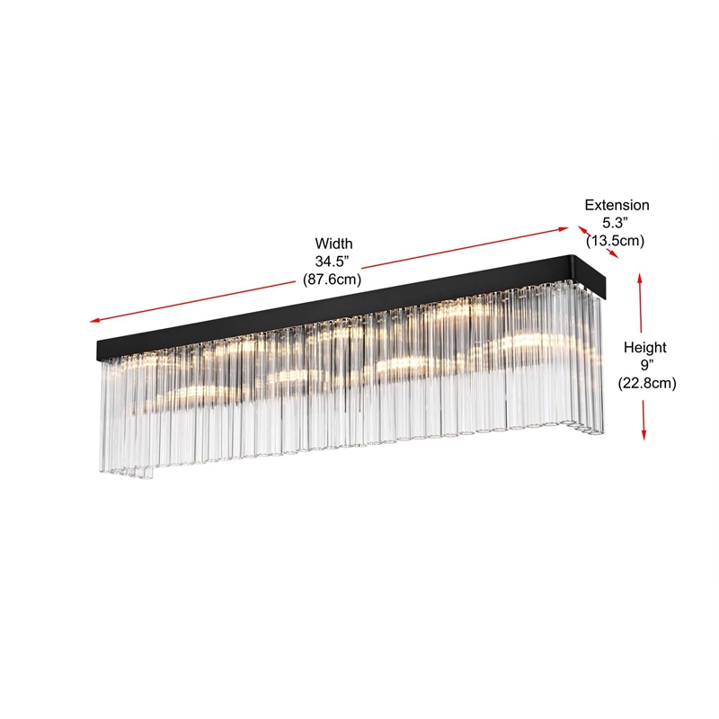 Elegant Lighting Harlow 34