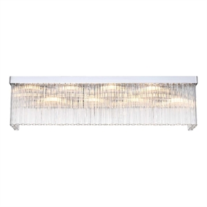 Elegant Lighting Harlow 34&quot Wall Sconce in Chrome