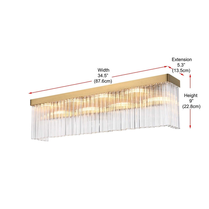 Elegant Lighting Harlow 34