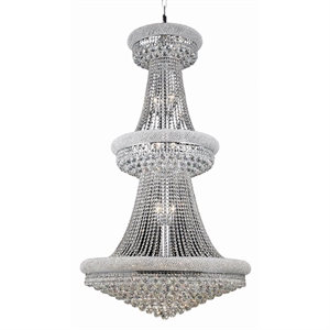 Elegant Lighting Primo 36&quot 32 Light Royal Crystal Chandelier