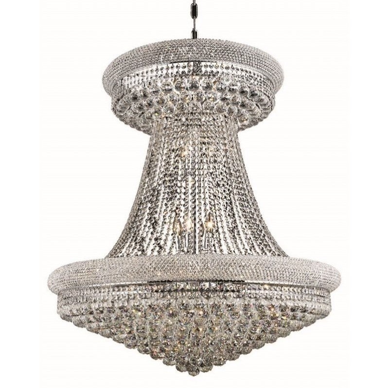 Elegant Lighting Primo 36 28 Light Royal Crystal Chandelier Elegant Lighting Primo 36 28 Light Royal Crystal Chandelier
