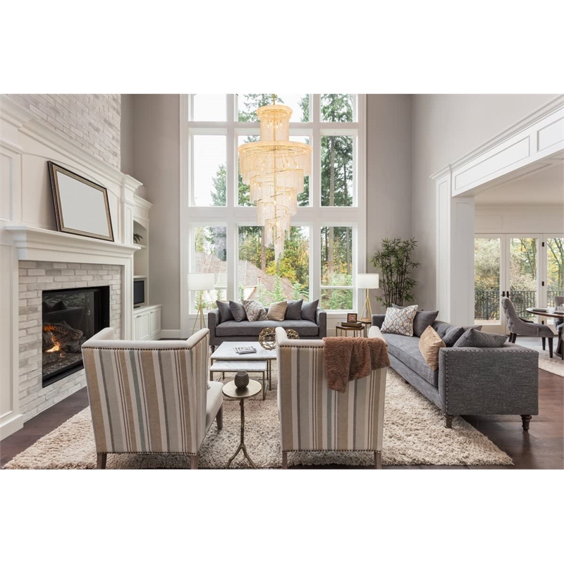 Elegant Lighting Spiral 48