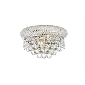 Elegant Lighting Primo 6&quot 2 Light Royal Crystal Wall Sconce