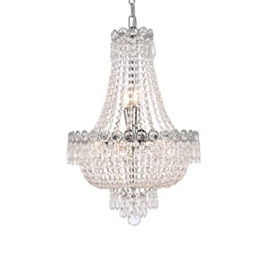 Elegant Lighting Century 16&quot 8 Light Royal Crystal Chandelier
