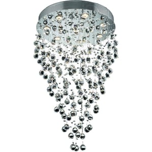 Elegant Lighting Galaxy 24&quot 9 Light Royal Crystal Chandelier
