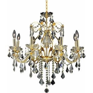 Elegant Lighting St. Francis 26&quot 8 Light Royal Crystal Chandelier