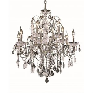 st. francis royal crystal chandelier in chrome
