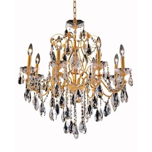 Elegant Lighting St. Francis 26&quot 8 Light Royal Crystal Chandelier