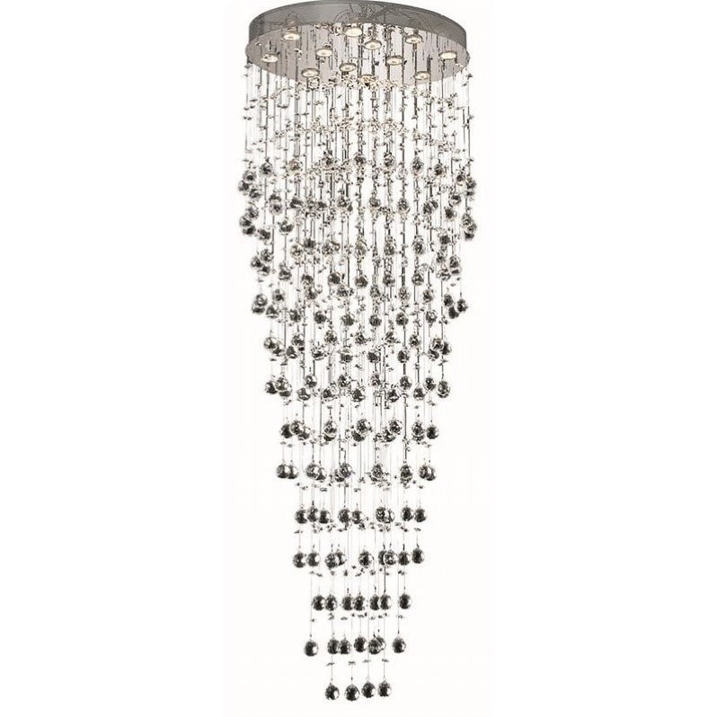 Elegant Lighting Galaxy 72 12 Light Elements Crystal Chandelier Elegant Lighting Galaxy 72