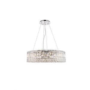 Elegant Lighting Maxime 28&quot 12 Light Royal Crystal Chandelier