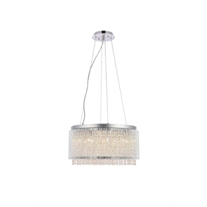 Elegant Lighting Influx 20&quot 12 Light Royal Crystal Chandelier