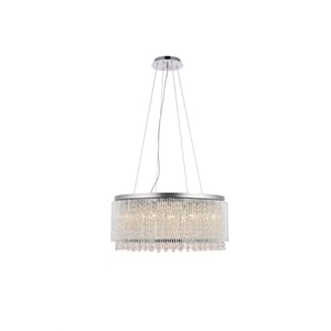 Elegant Lighting Influx 24&quot 14 Light Royal Crystal Chandelier