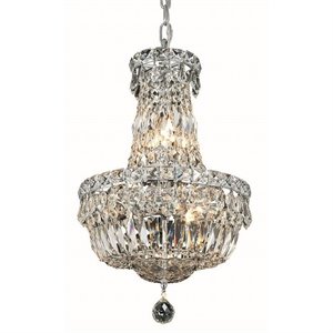 tranquil royal crystal chandelier in chrome (c)