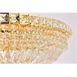 Elegant Lighting Tranquil 18-Light Metal & Crystal Flush Mount in Gold