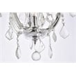 Elegant Lighting Maria Theresa 4 Light Royal Crystal Chandelier